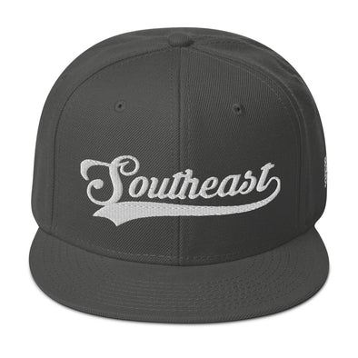 Southeast Snapback - Dark Grey/White