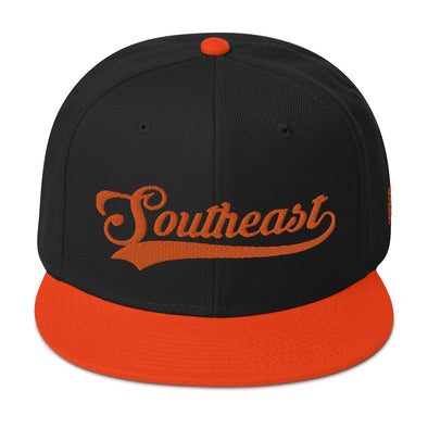 Southeast Snapback - Orange/Black (2-Tone)