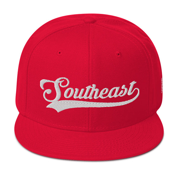 Southeast Snapback - Red/White